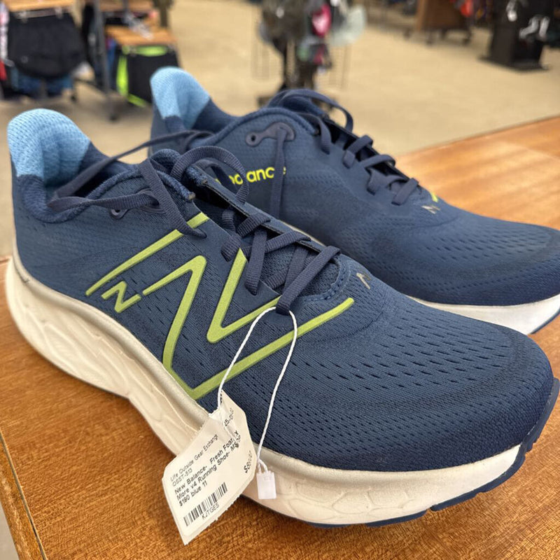 New Balance- Fresh Foam X More v4 Running Shoe- MSRP $190: blue-men-11