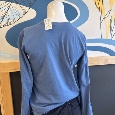 Life is Good- Women's Long Sleeve Graphic Tee - MSRP $40: blue-women-XS