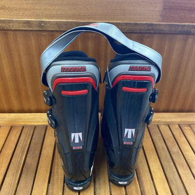 Tecnica - Discovery TS10 Downhill Ski Boots : Black/Red/Grey-unisex-28.5