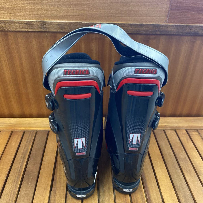 Tecnica - Discovery TS10 Downhill Ski Boots : Black/Red/Grey-unisex-28.5