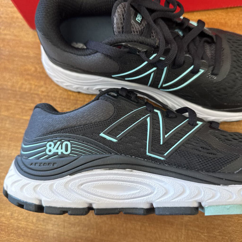 New Balance - W840 Running Shoes for Women - MSRP $180: Black Teal -women-5.5