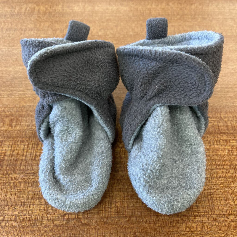 Hudson Baby - Infant Fleece Booties - MSRP comp $40: Grey-infant-6-12M