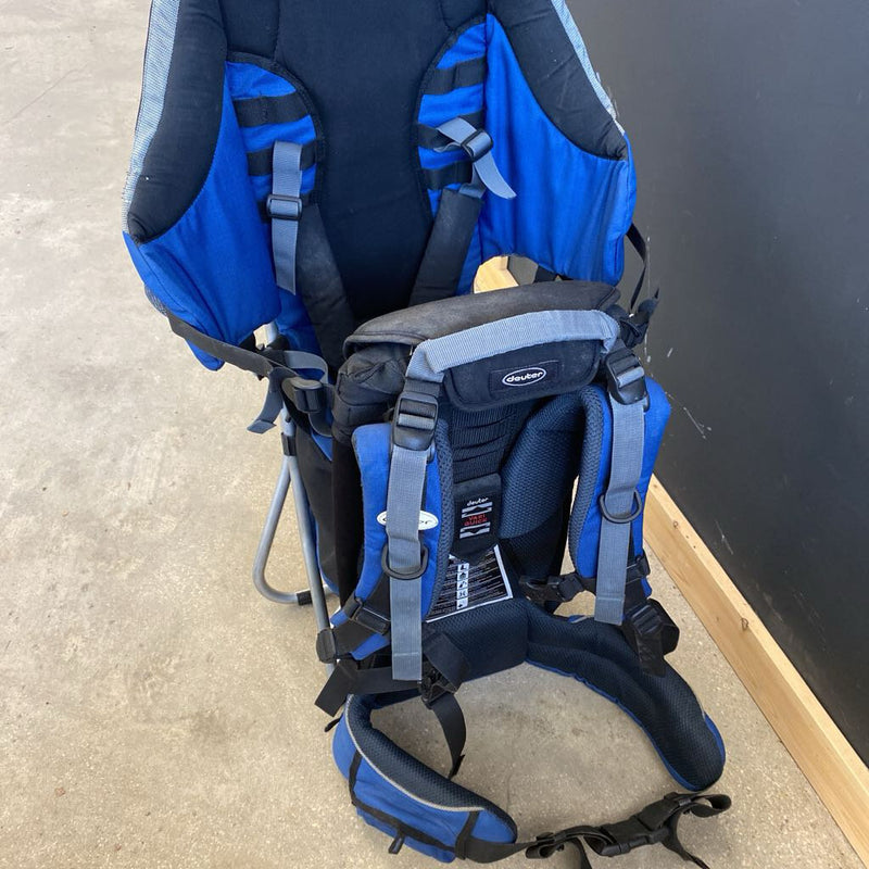 Deuter - Kids Comfort 111 kids carrier- MSRP $469: Black Blue --