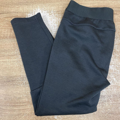 Adidas- Women's Black Fleece Pants: black-women-MD