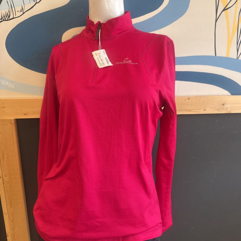Paradox - Quarter Zip Mid Weight : Pink-women-MD