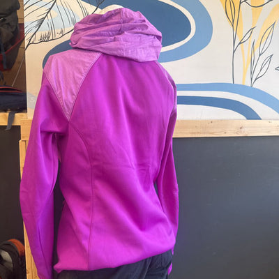Under Armour - Women's Purple Hybrid Sweater Jacket - MSRP $95: purple-women-MD