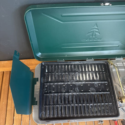 Woods - Duplex Camp Stove - MSRP $140: Green --Double