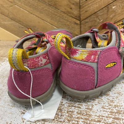 Keen- Kids Summer Sandals : Pink Yellow -children-12T