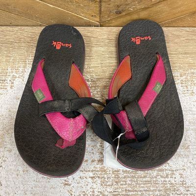 Keen- Kids Summer Sandals : Pink Yellow -children-12T