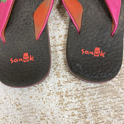 Keen- Kids Summer Sandals : Pink Yellow -children-12T