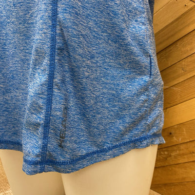 Blue Athletic Shirt: blue-unisex-LG
