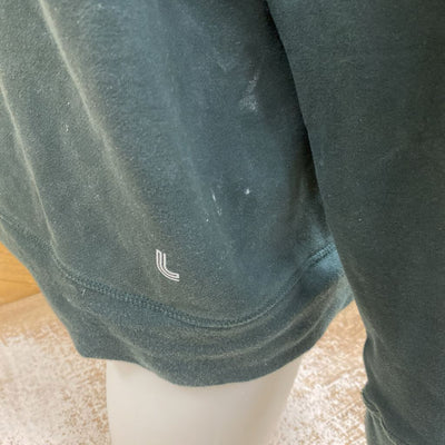 Lole- Women's Green Zip-Up Hoodie - MSRP $89: green-women-LG