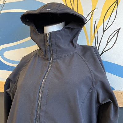 Leon Star - Women's - Long Soft Shell Black Jacket: black-unisex-MD