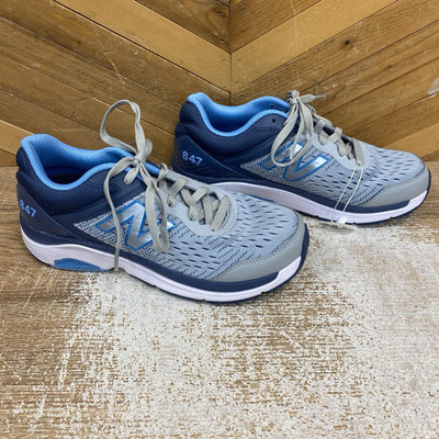 New Balance- Women's Walking Shoes WW847LG4- MSRP $180: blue-women-8.5 wide