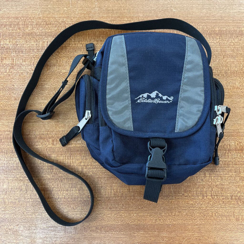 Eddie Bauer - Mini Crossbody Bag - MSRP comp $68: Blue/Black/Grey--