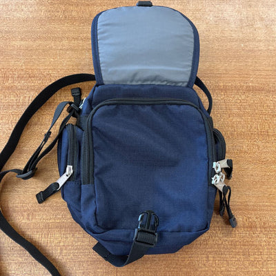Eddie Bauer - Mini Crossbody Bag - MSRP comp $68: Blue/Black/Grey--