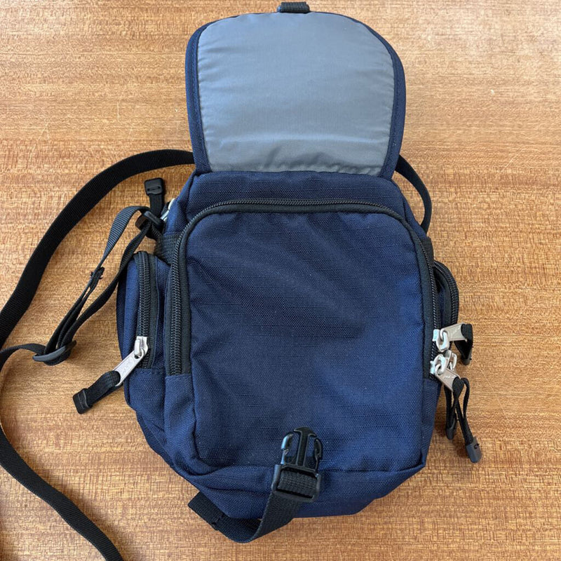 Eddie Bauer - Mini Crossbody Bag - MSRP comp $68: Blue/Black/Grey--