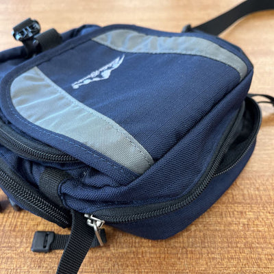 Eddie Bauer - Mini Crossbody Bag - MSRP comp $68: Blue/Black/Grey--