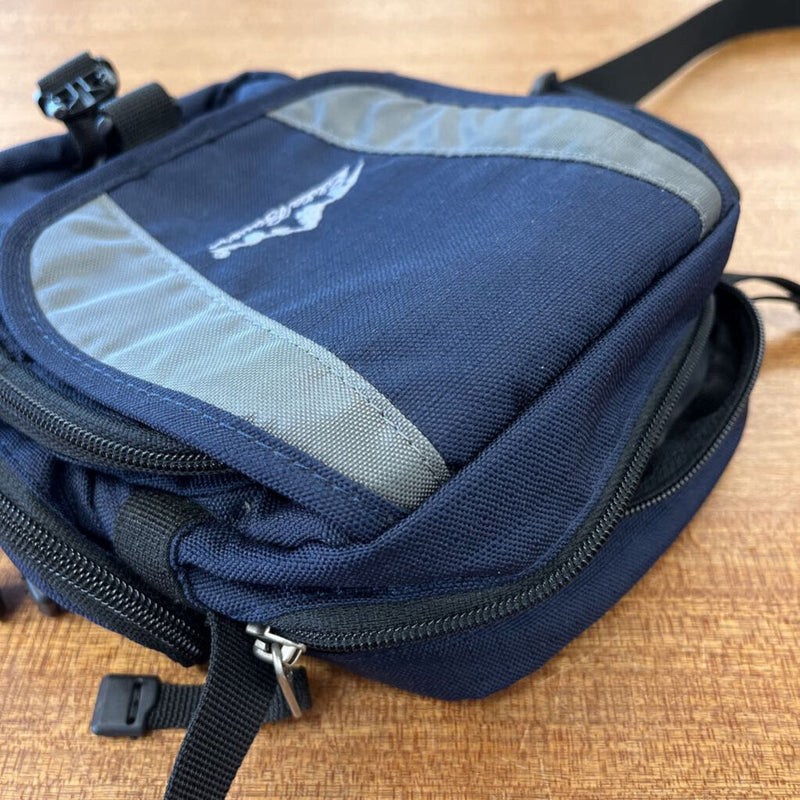 Eddie Bauer - Mini Crossbody Bag - MSRP comp $68: Blue/Black/Grey--