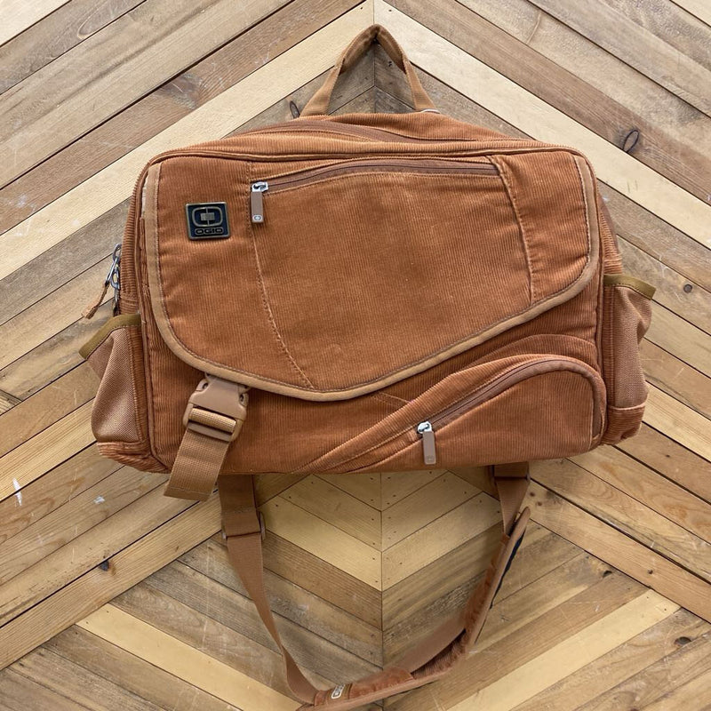 OGIO - Corduroy Messenger Bag: Orange--