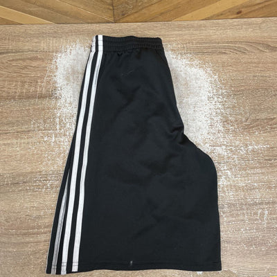 Adidas - Kid's Shorts: Black/White-children-XL
