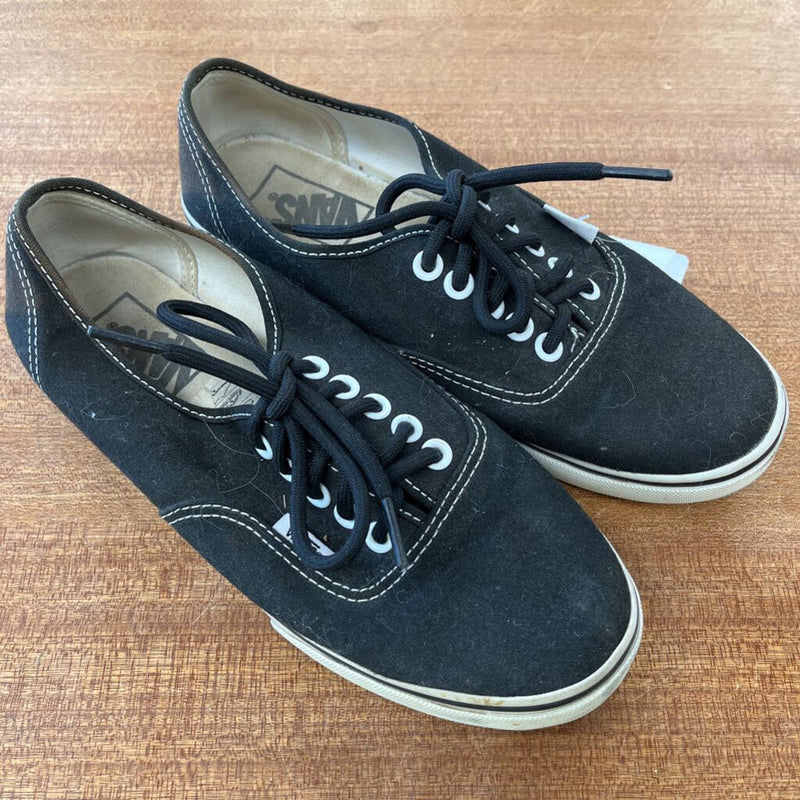 Vans - Classic Shoes - MSRP $75: Black/White-unisex-5M 6.5W