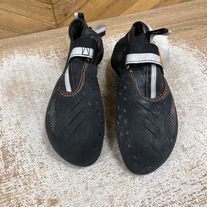 Five Ten - 5.10 Climbing Shoes - MSRP $120: Black/White/Orange-unisex-8.5