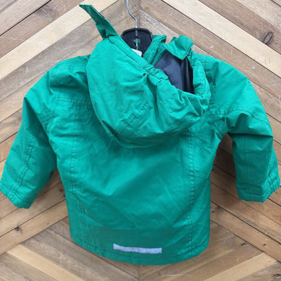 Impidimpi - Kid's Jacket Insulated : Green/Grey-children-18m