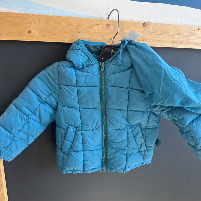 Toddler Packable Puffer Jacket : Blue-children-1/2Y