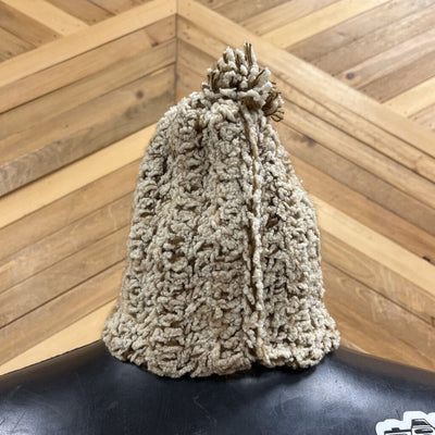 Kid's Knit Toque : Brown-children-