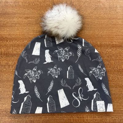 E&A - Toque SK: Grey/White-unisex-