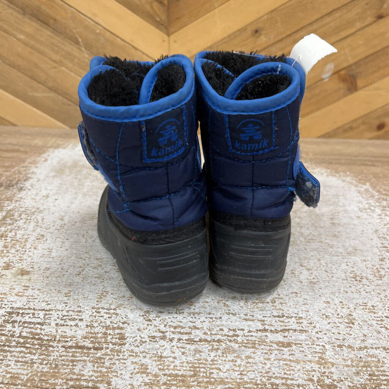 Kamik - Toddler Winter Boots - MSRP $55: Navy/Black-children-5T