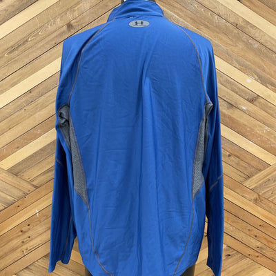 Under Armour - Men's ColdGear Pullover: blue-men-XL
