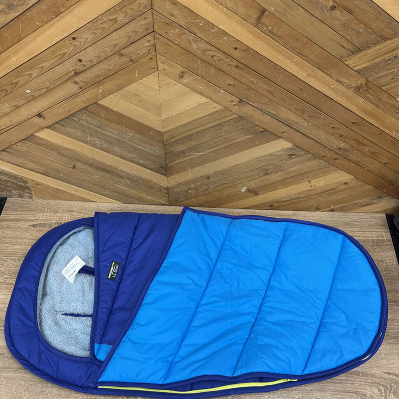 L.L.Bean Blue Sleeping Bag: blue-unisex-