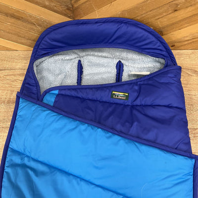 L.L.Bean Blue Sleeping Bag: blue-unisex-