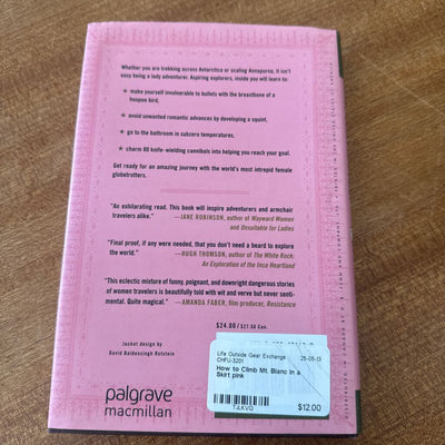 How to Climb Mt. Blanc in a Skirt: pink-women-