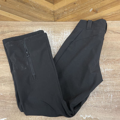 Helly Hansen - Women's soft shell fleece lined pants - MSRP $190: black-women-MD