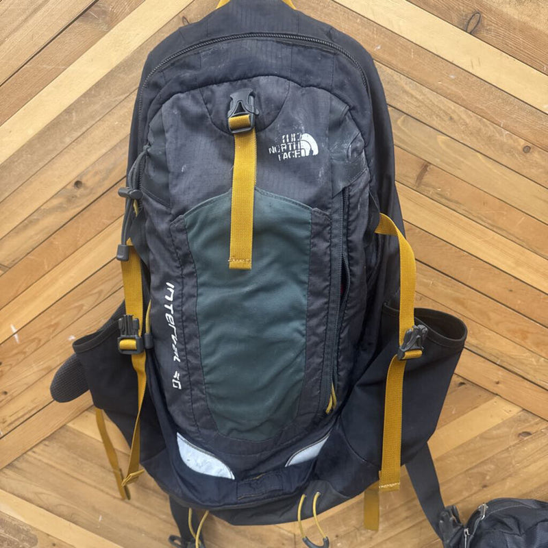 The North Face- Interval 50 Backpack- MSRP compared $120: black-unisex-