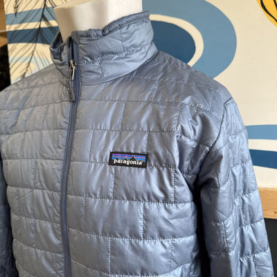 Patagonia - Men's Nano Puff Jacket - MSRP $299: light blue-men-MD