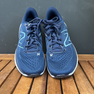 New Balance - Women's Fresh Foam X 860 v13 Running Shoes - MSRP $180: Blue -women-W7.5