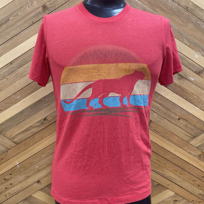 Canvas - Graphic Tee with Retro Design: red-unisex-MD