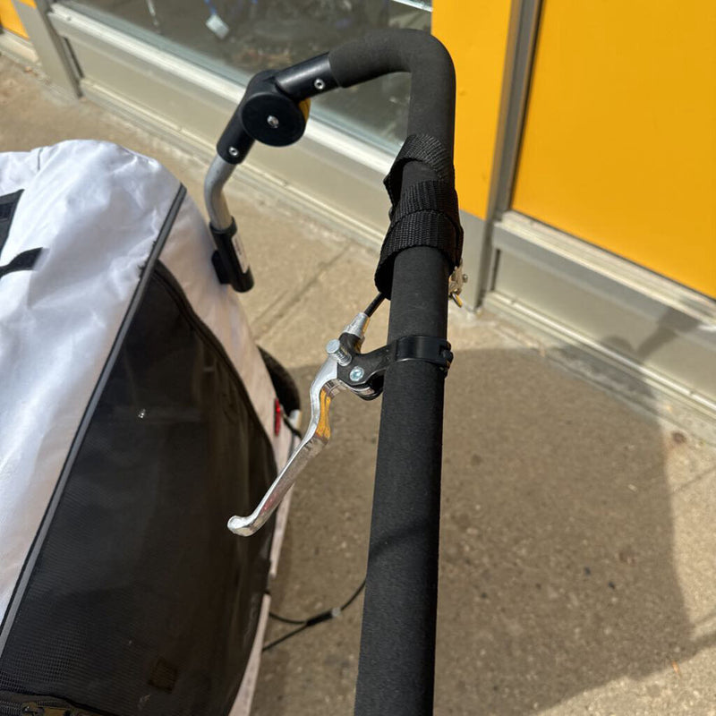 Aosom- Elite II Dog Bike Trailer 2-In-1 Pet Stroller Cart Bicycle - MSRP $349: White -unisex-