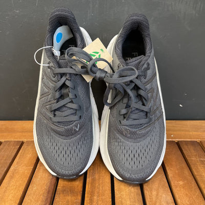 New Balance - Women's Fresh Foam X More v4 Running Shoes - MSRP $190: Black / Blue-women-W5