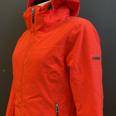 Karbon - Women's Insulated Ambassador Winter Jacket - MSRP $520: Orange / Black-women-8