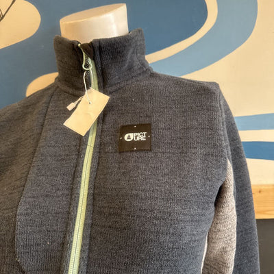 Picture - Women's Full Zip Sweater - MSRP $149: Grey -women-SM