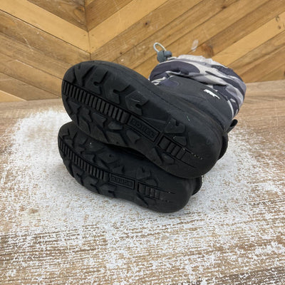 Sorel - Kids' Greyscale Camouflage Winter Boots - MSRP $85: Grey -children-10T