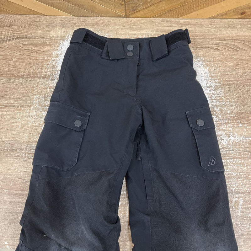 Ripzone - Kids 8K Breathability Snow Pants - MSRP $65: Black-children-XS