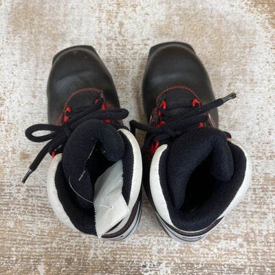Salomon - Kids Team XC Ski Boots - SNS Profil - MSRP $109: Black / White / Red-children-1.5Y