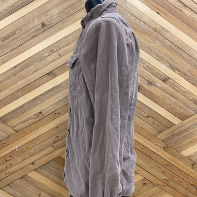 Fjall Raven - Men's Fjällräven Övik Cord Shirt - MSRP $150: Brown-men-SM