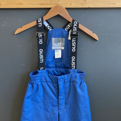 Gusti - Kid's Snowpants W Bib : Navy-children-10